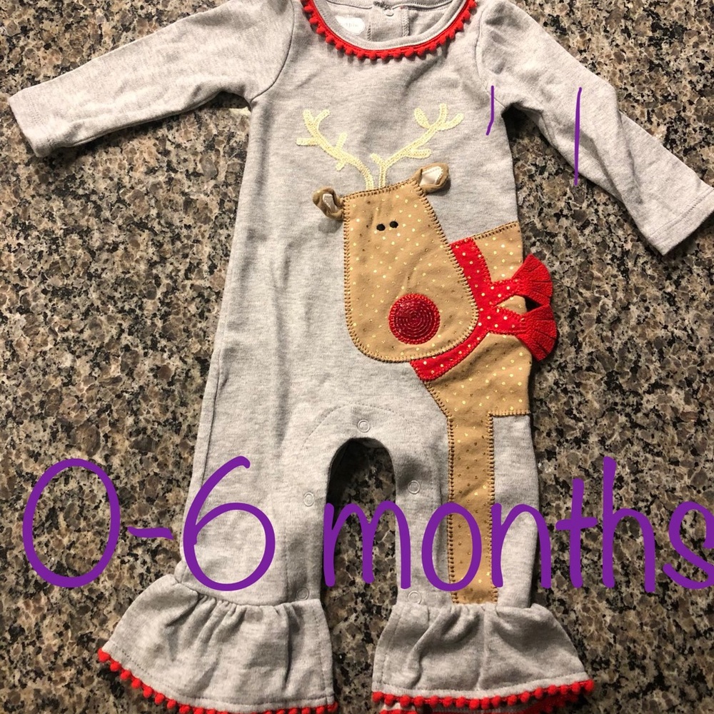 Mud pie Christmas outfit